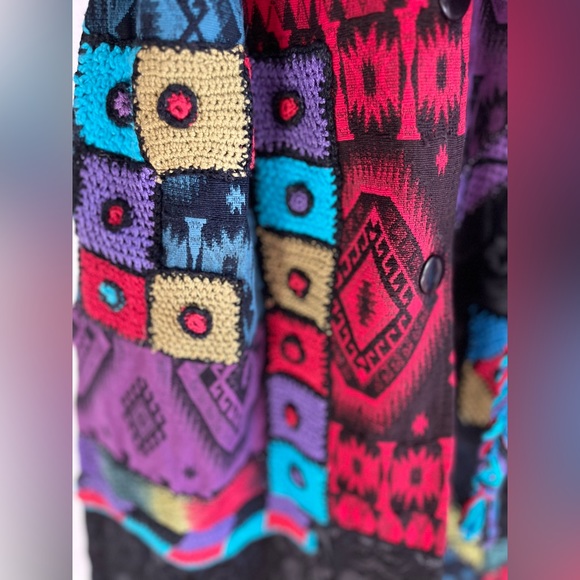 Vintage Sandy Starkman patchwork duster - Picture 3 of 6